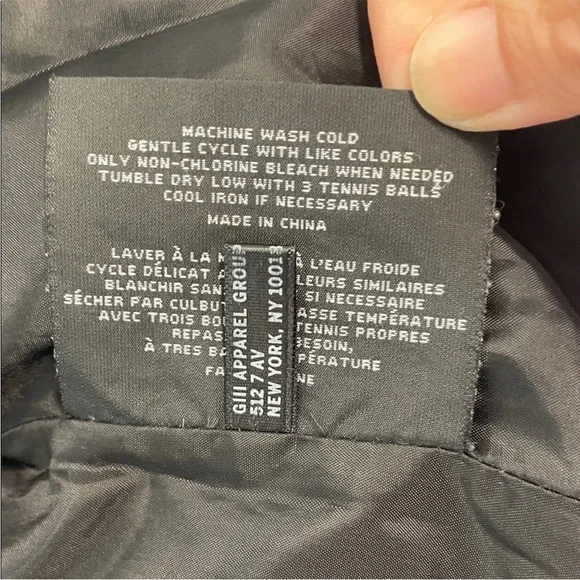 Andrew Marc Down Quilted Black Puffer Jacket. Small. - Picture 10 of 13